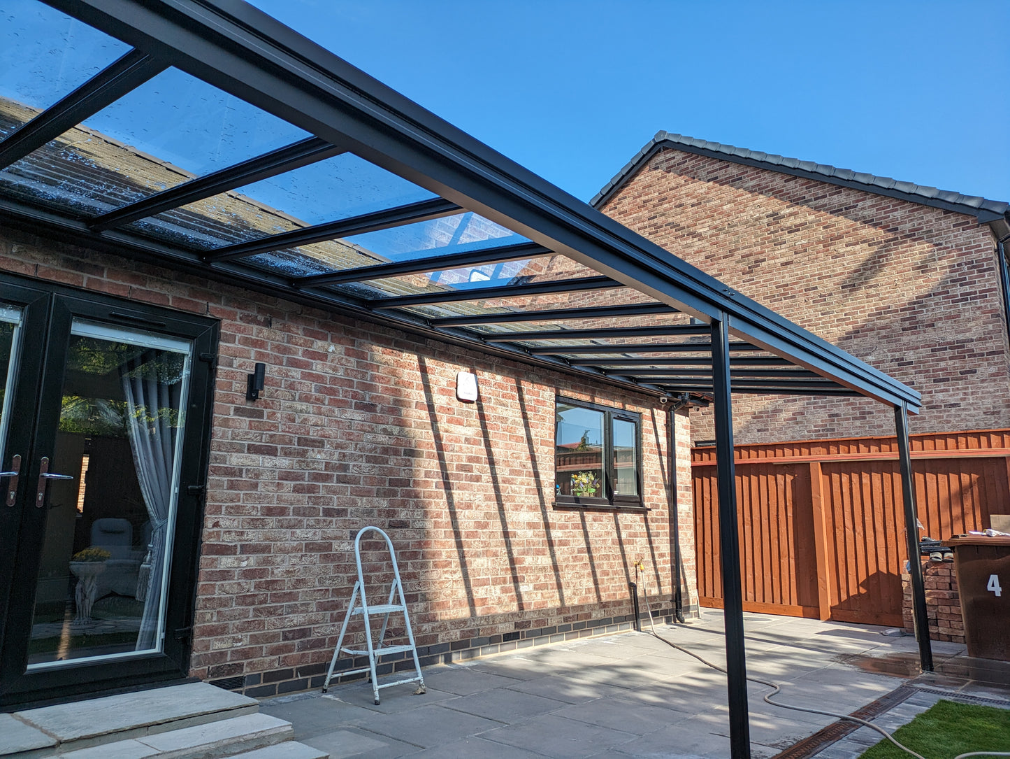 8mtr x 2.5mtr simplicity 6 glass Veranda